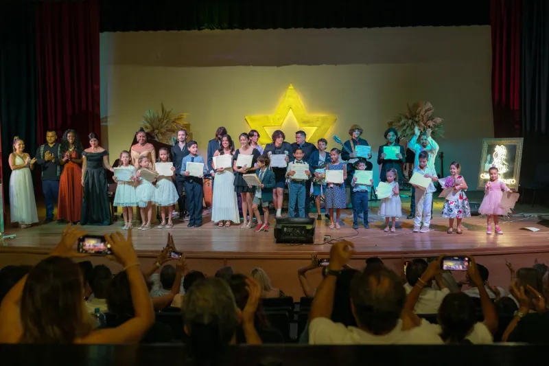 Concierto de estudiantes en Claroscuro Academia