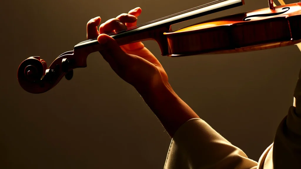 Clase de Violín en Claroscuro Academia